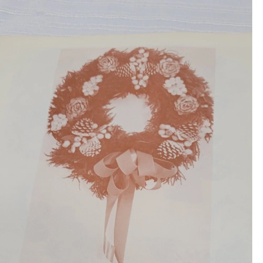 Nature Christmas decor Pine Cone Projects Craft Book DIY Vintage 1968